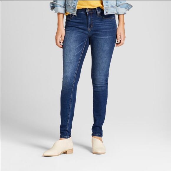 Universal Thread Mid Rise Jegging Dark Wash Size 2 NWT - Picture 1 of 9